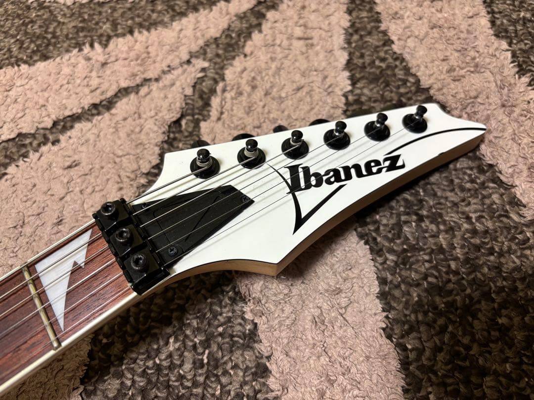【値下げ】アイバニーズ RG350DXZ ホワイト　ソフトケース・ストラップ付き