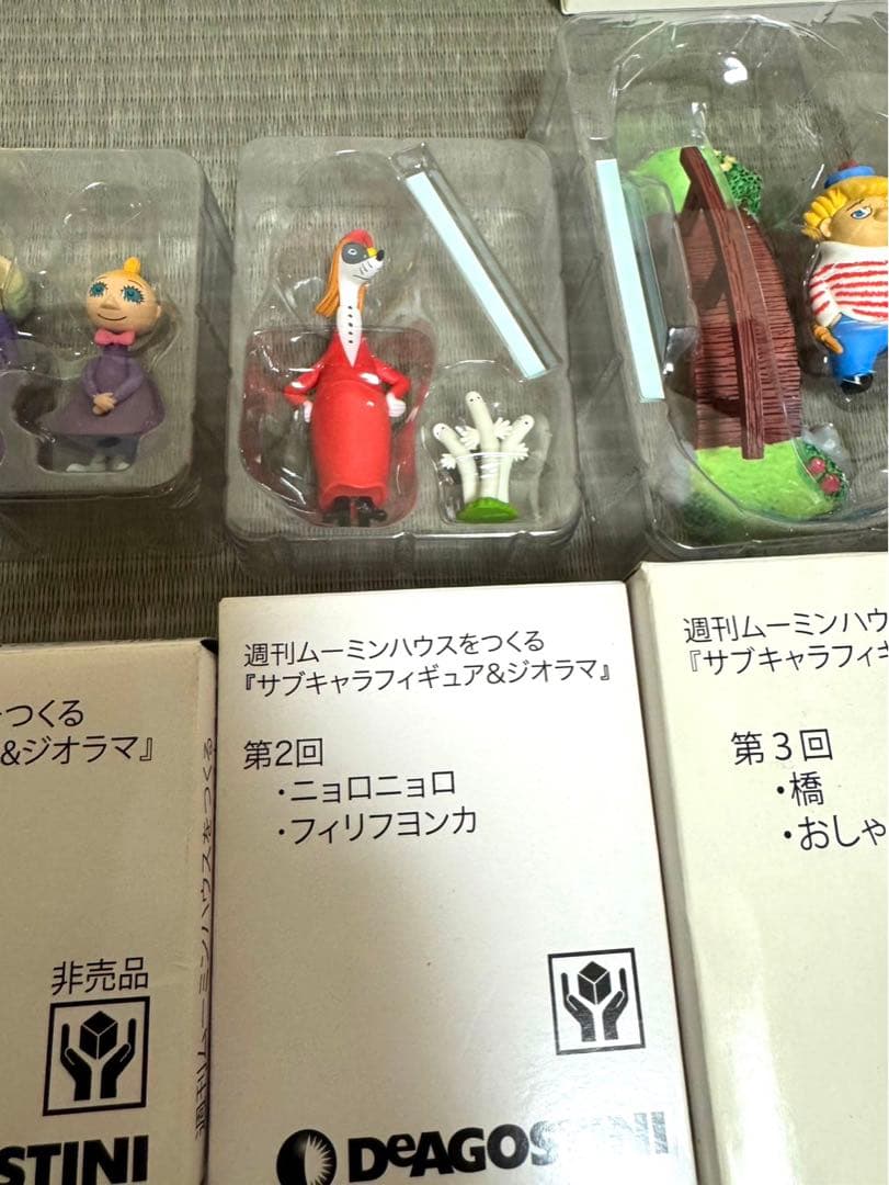 デアゴスティーニ　ムーミンハウスをつくる　1〜100巻セット