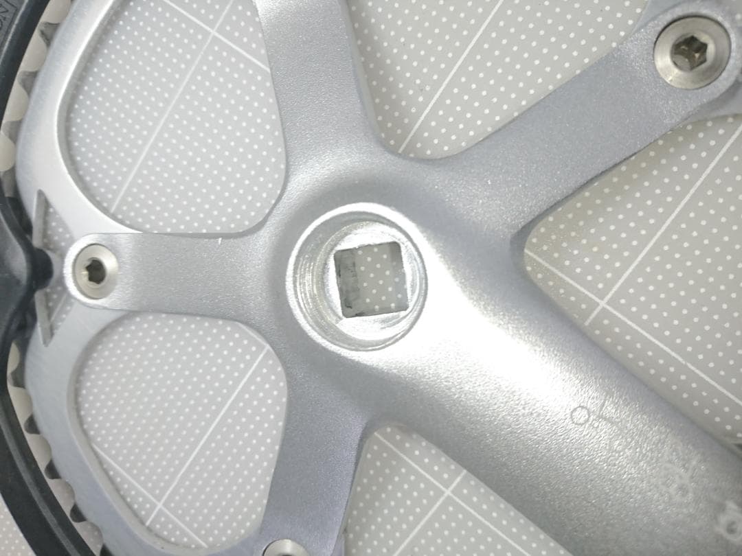 【美品】Brompton 純正 左右 クランクセット シルバー ブロンプトン