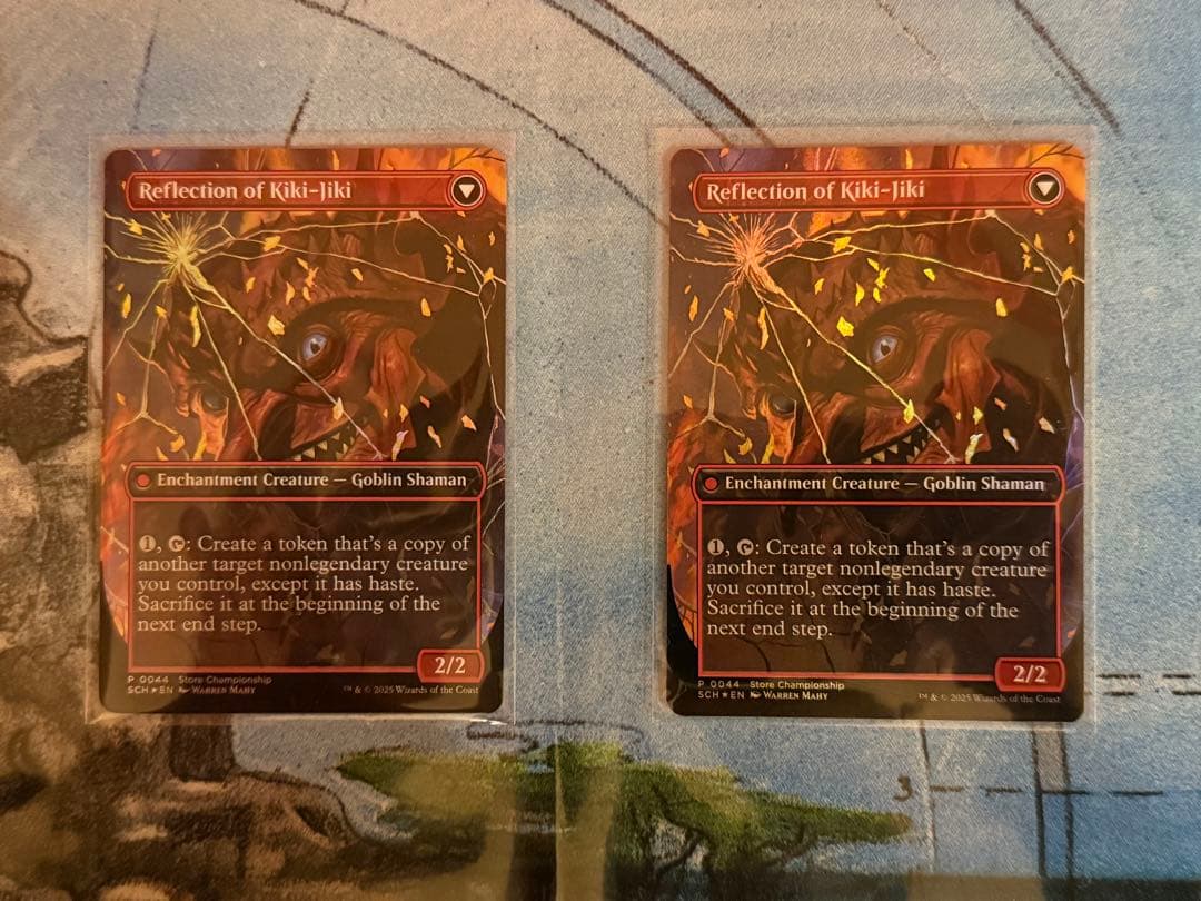 MTG 鏡割りの寓話 英語版 2枚 foil ストアチャンピオンシップ