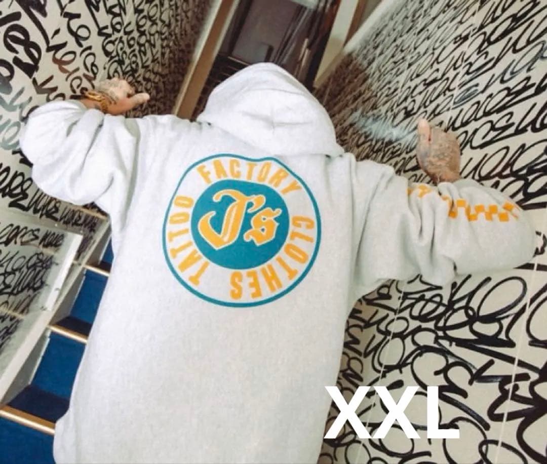 JSF グレーパーカー　(Jesse RIZE The BONEZ