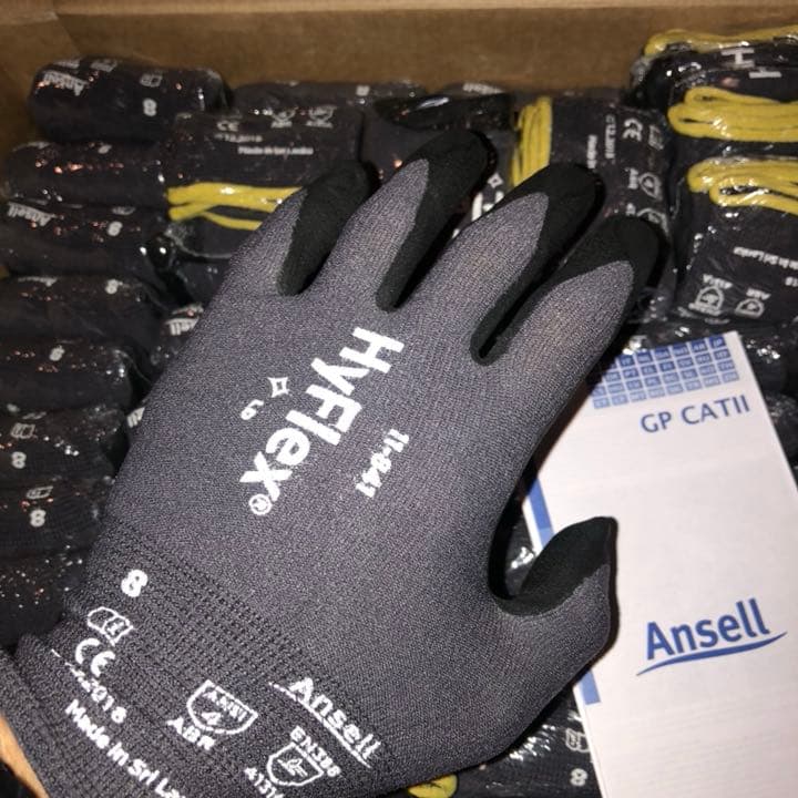 アンセル ハイフレックス ワーク グローブ 手袋  工具 ツール