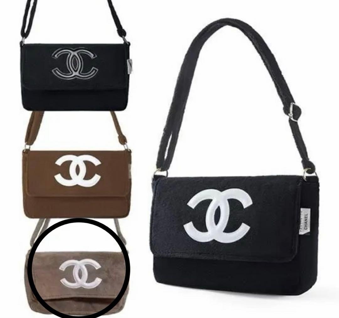 新品CHANELノベルティ海外限定ビューティーノベルティ　CHANELショルダー