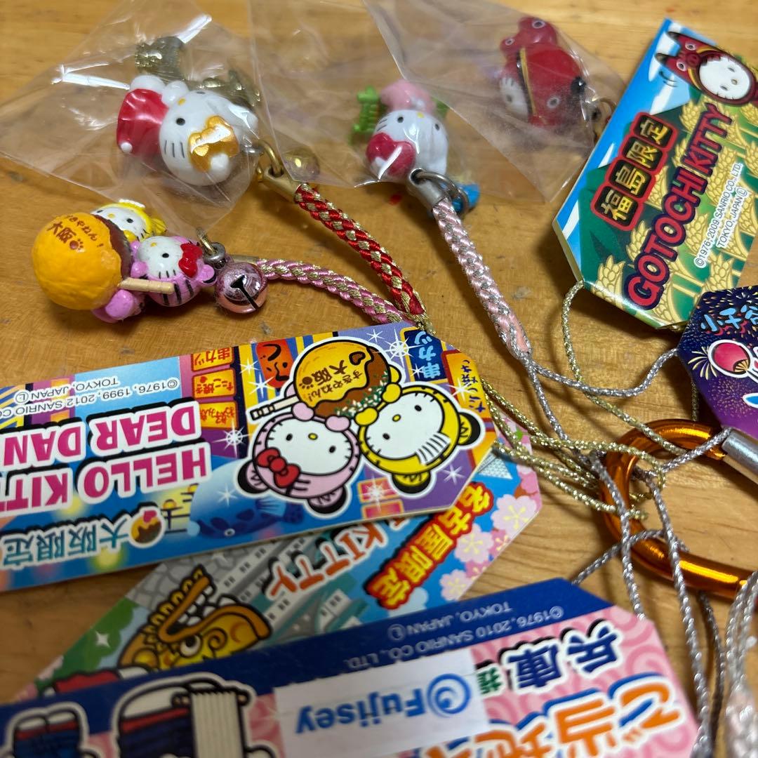 み*き様 ご当地ハローキティ ストラップ 21個