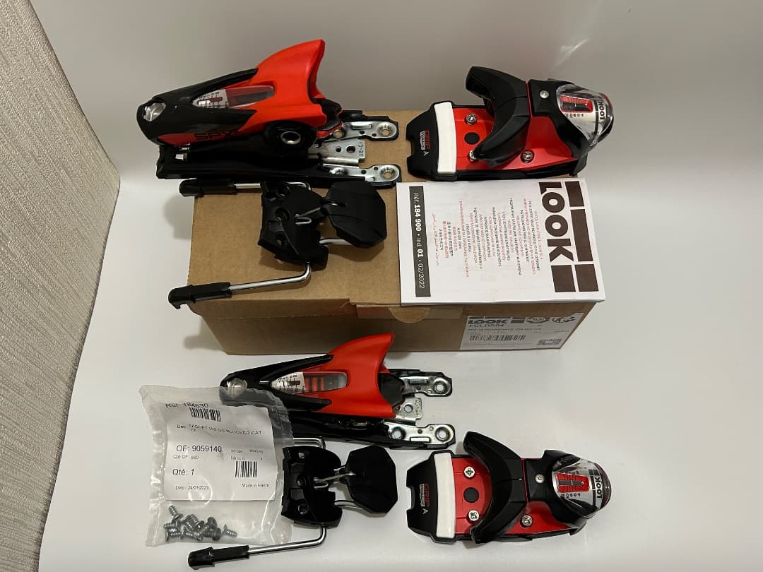 ビンディング LOOK SPX 12 ROCKERACE GW Hot red