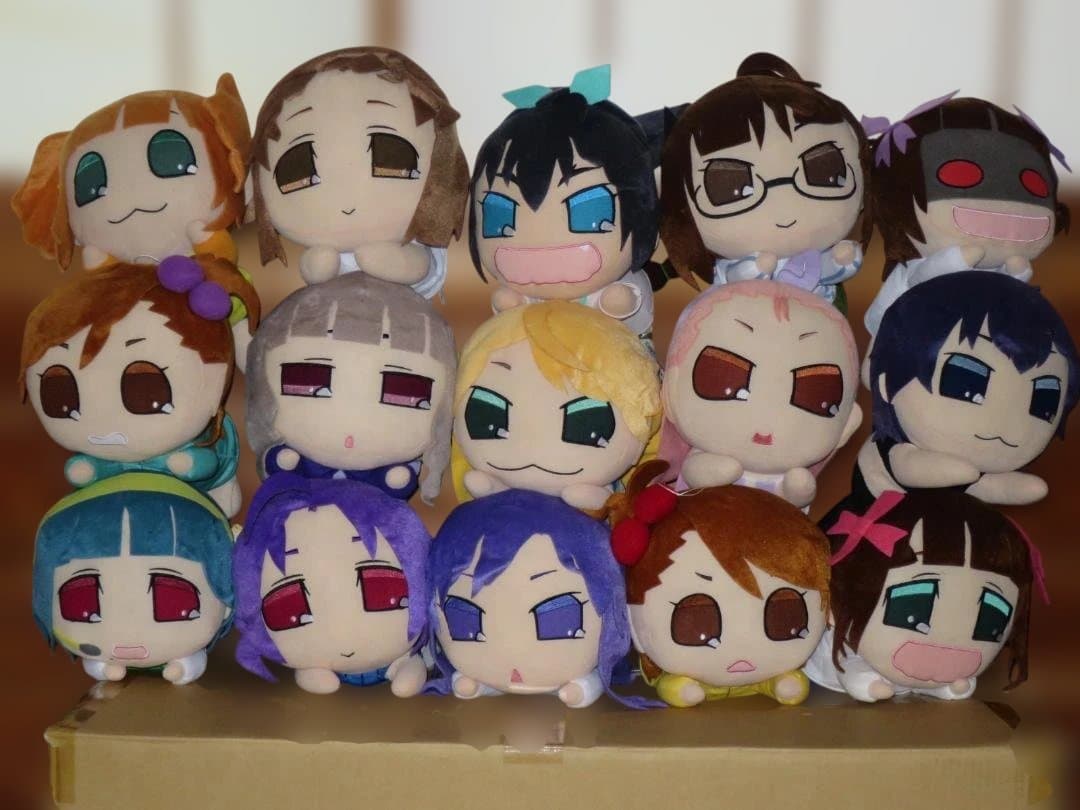 アイドルマスター　ぷちます　ぷちどるぬいぐるみ 全15体セット アイマス