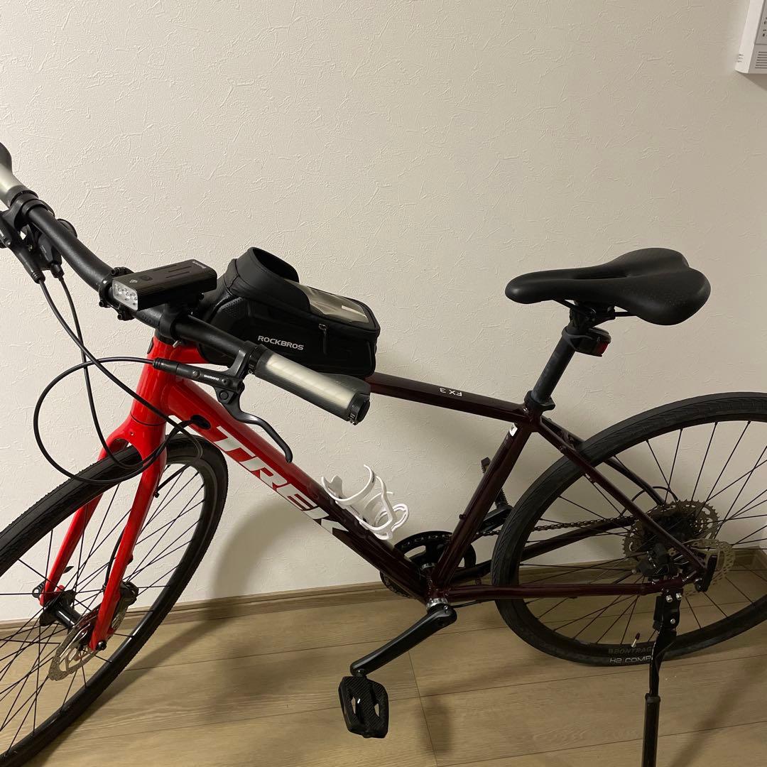【美品・フルセット】TREK FX3 Mサイズ 室内保管　レッド[引き取り限定]