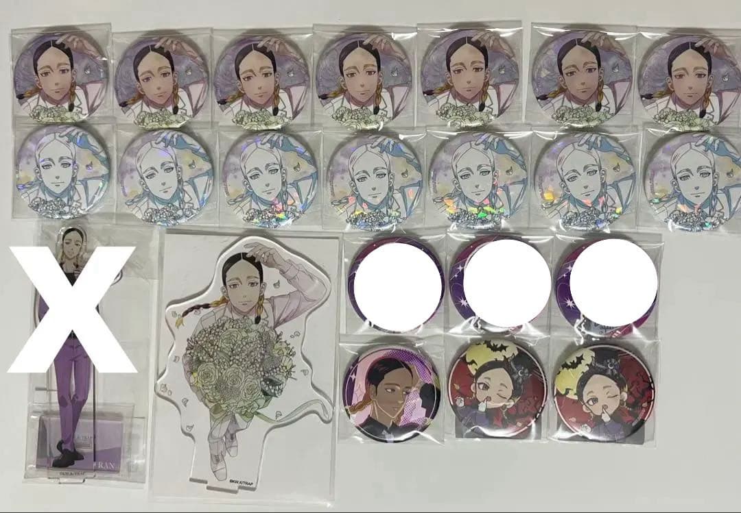 東京リベンジャーズ Bouquet ホロ缶バッジ アクリルスタンド 灰谷蘭