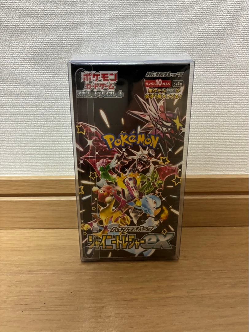 ポケモンカード シャイニートレジャーex シュリンク付　ボックス