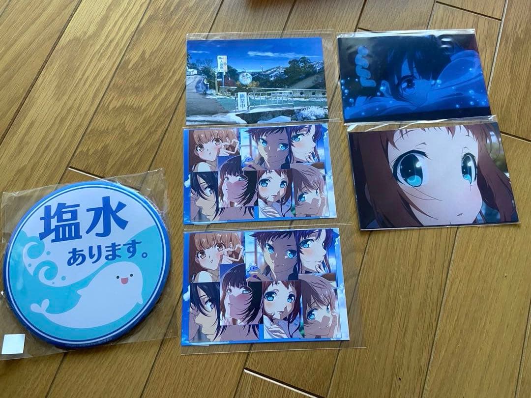 凪のあすから　熊野市　グッズ　ポスカ　缶バッジ