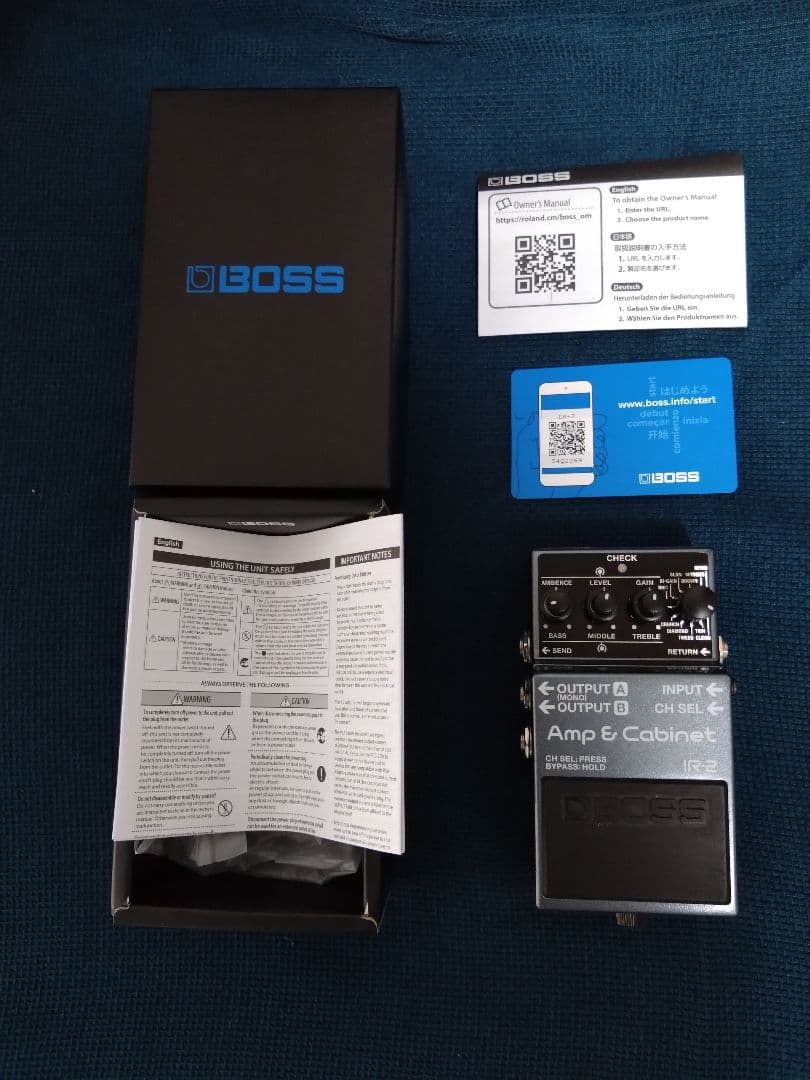 ギター BOSS IR-2 Amp & Cabinet