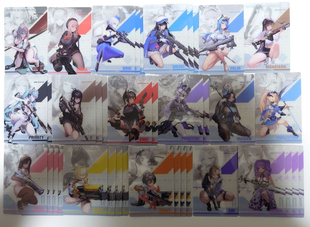 勝利の女神 NIKKE メタルカード3 まとめ売り バラ売り可