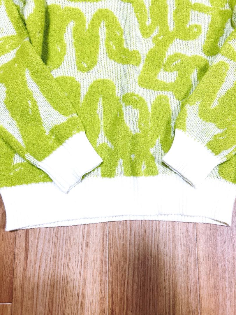 【新作】ラウドマウス/LOUDMOUTH/ニット/ライトグリーン/Mサイズ