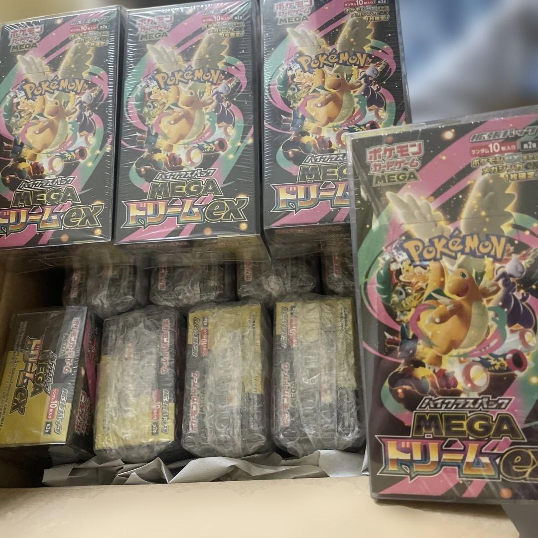 ポケモンカード MEGAドリームEX BOX×12
