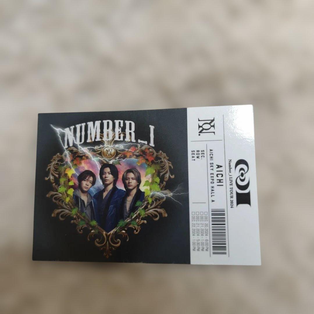 Number_i LIVE TOUR 2024 会場限定 絵柄カード 7枚セット