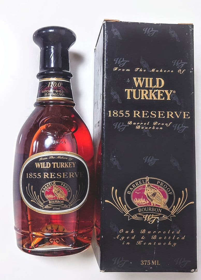 【新品・未開栓】ワイルドターキー1855 リザーブ 375ml