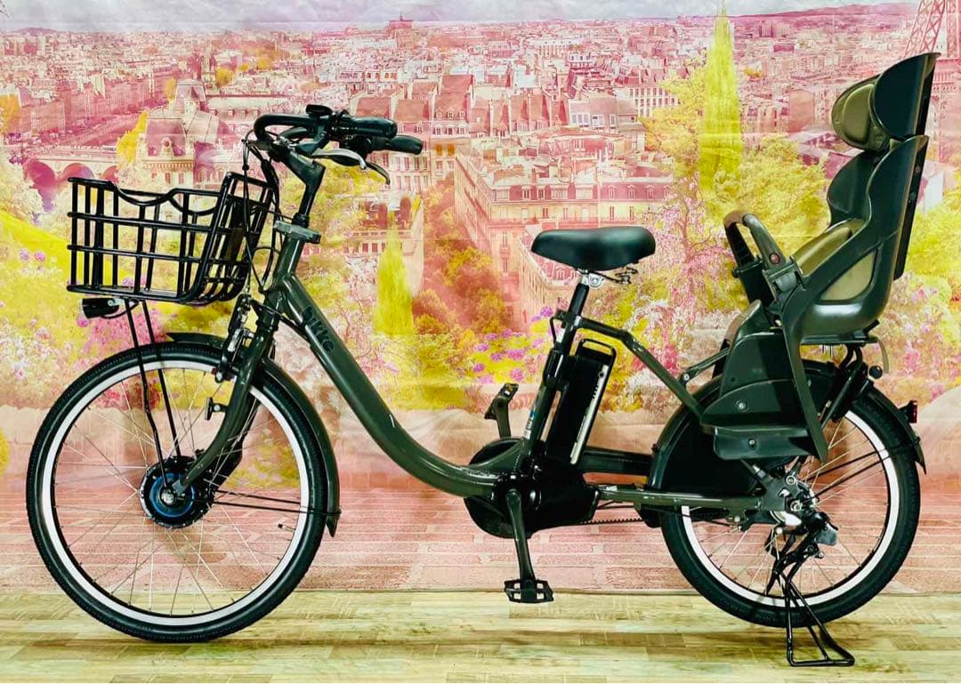 K2688 電動自転車ブリヂストンビッケ 子供乗せ 24/20インチ 送料無料
