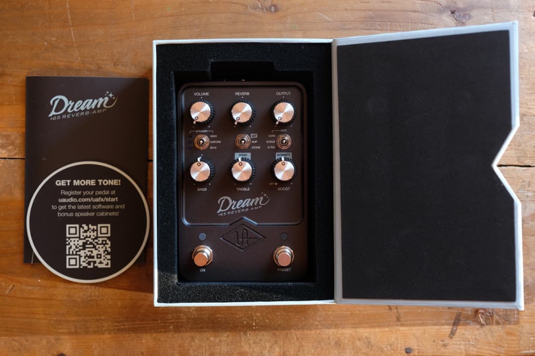ギター UNIVERSAL AUDIO DREAM 65