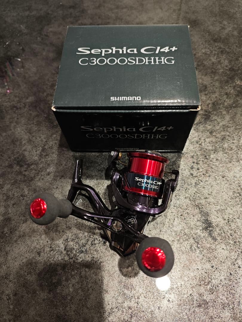 シマノ 17セフィア CI4+ C3000SDHHG カスタム済