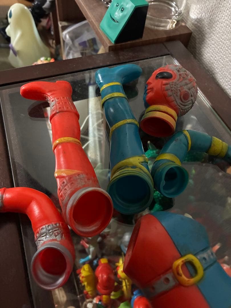 当時物　タカトク　人造人間キカイダー　ソフビ　約28cm　ソフビ