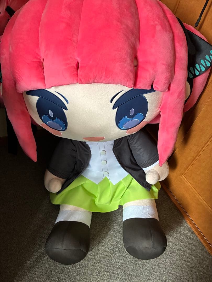 どきゅーと　中野二乃　五等分の花嫁 限定数量100 特注ぬいぐるみ