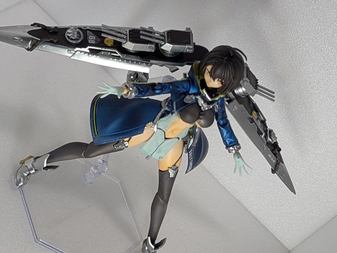アズールレーン ボルチモア 重装版 プラモデル　全塗装　グッドスマイルアーツ