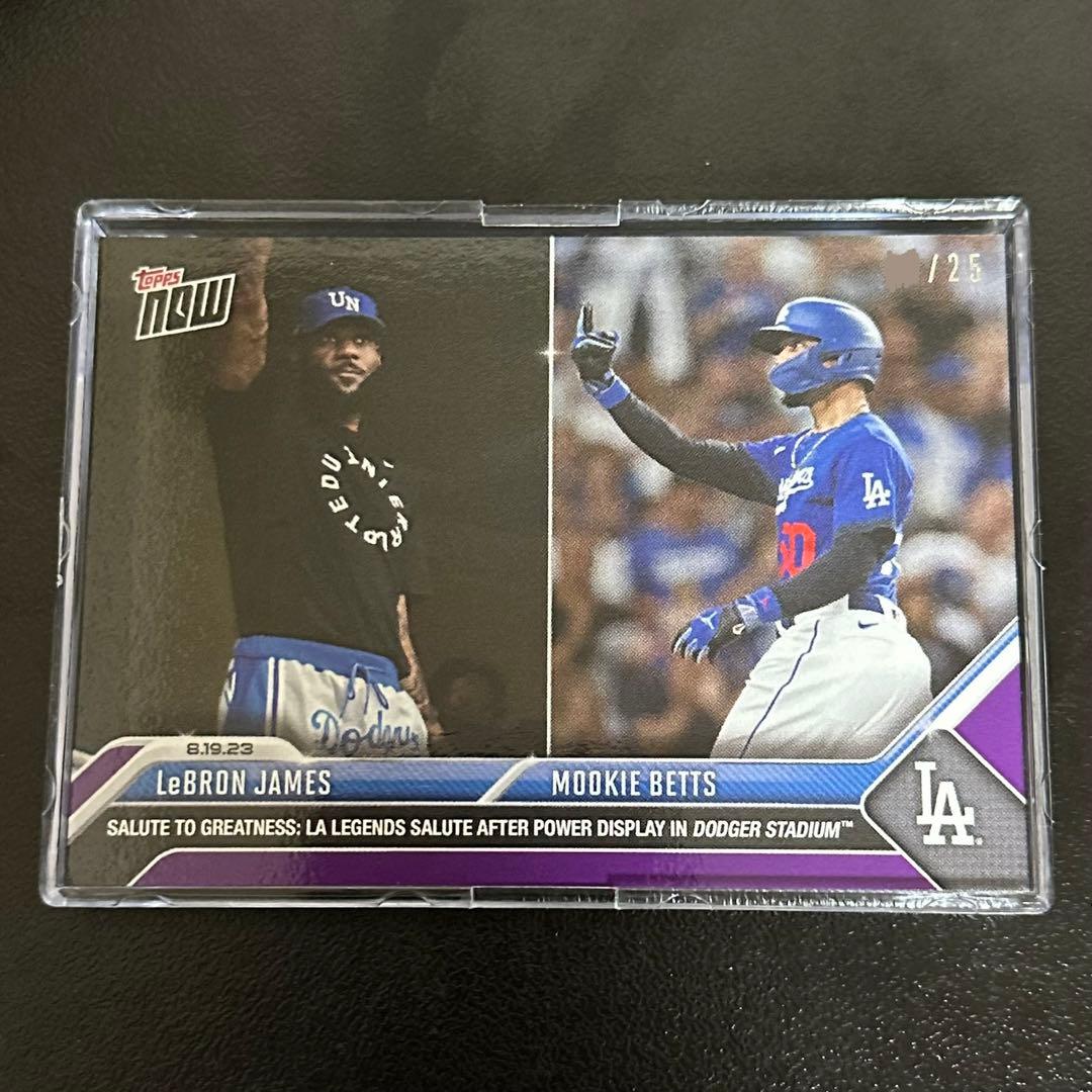 Topps Now 2023 レブロン ベッツ /25 Purple