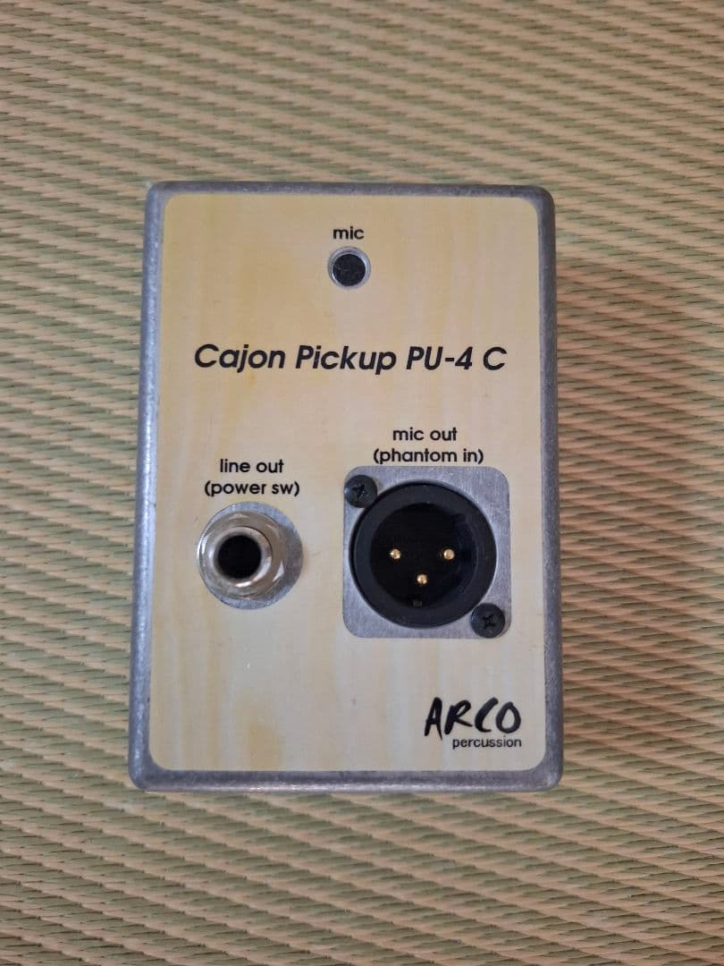 ARCO カホン用 ピックアップ マイク PU-4C 日本製 国産