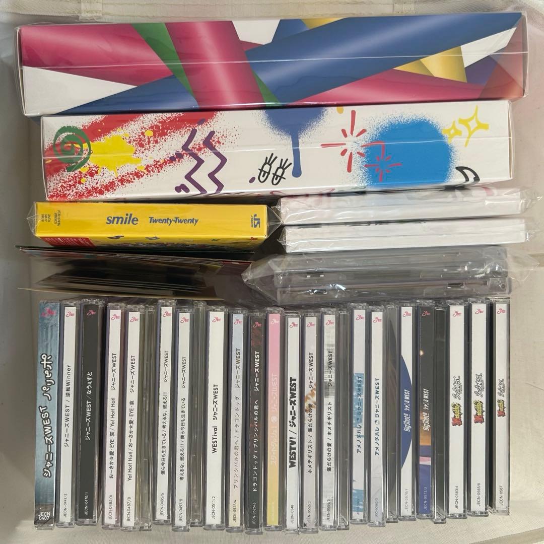 ジャニーズWEST CD・DVDまとめ売り