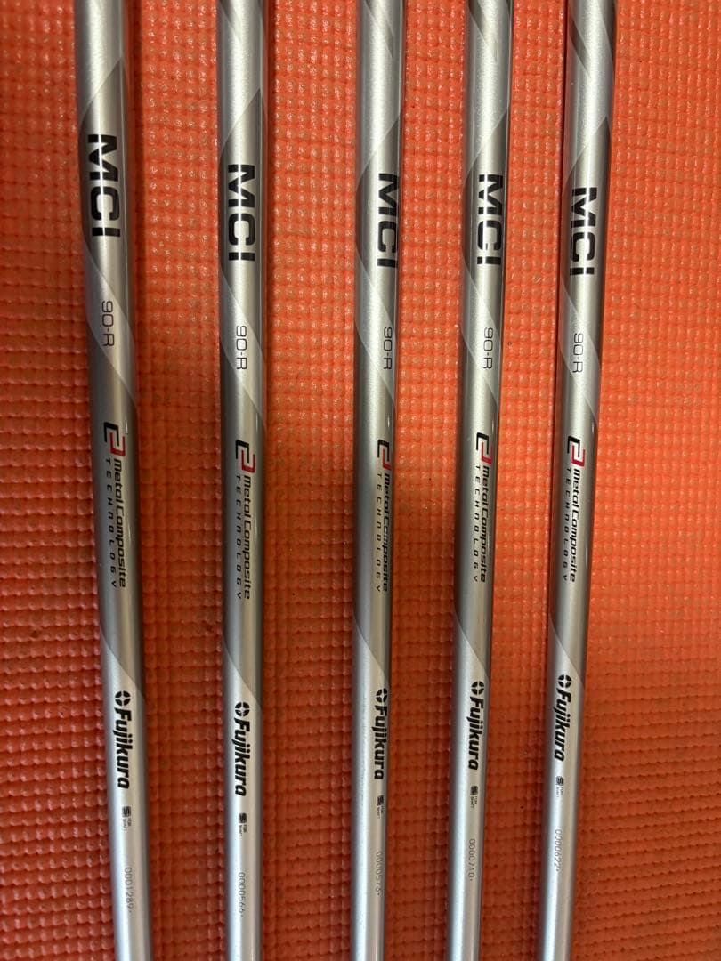 フジクラMCI 90- R 6I〜Pw 5本セット