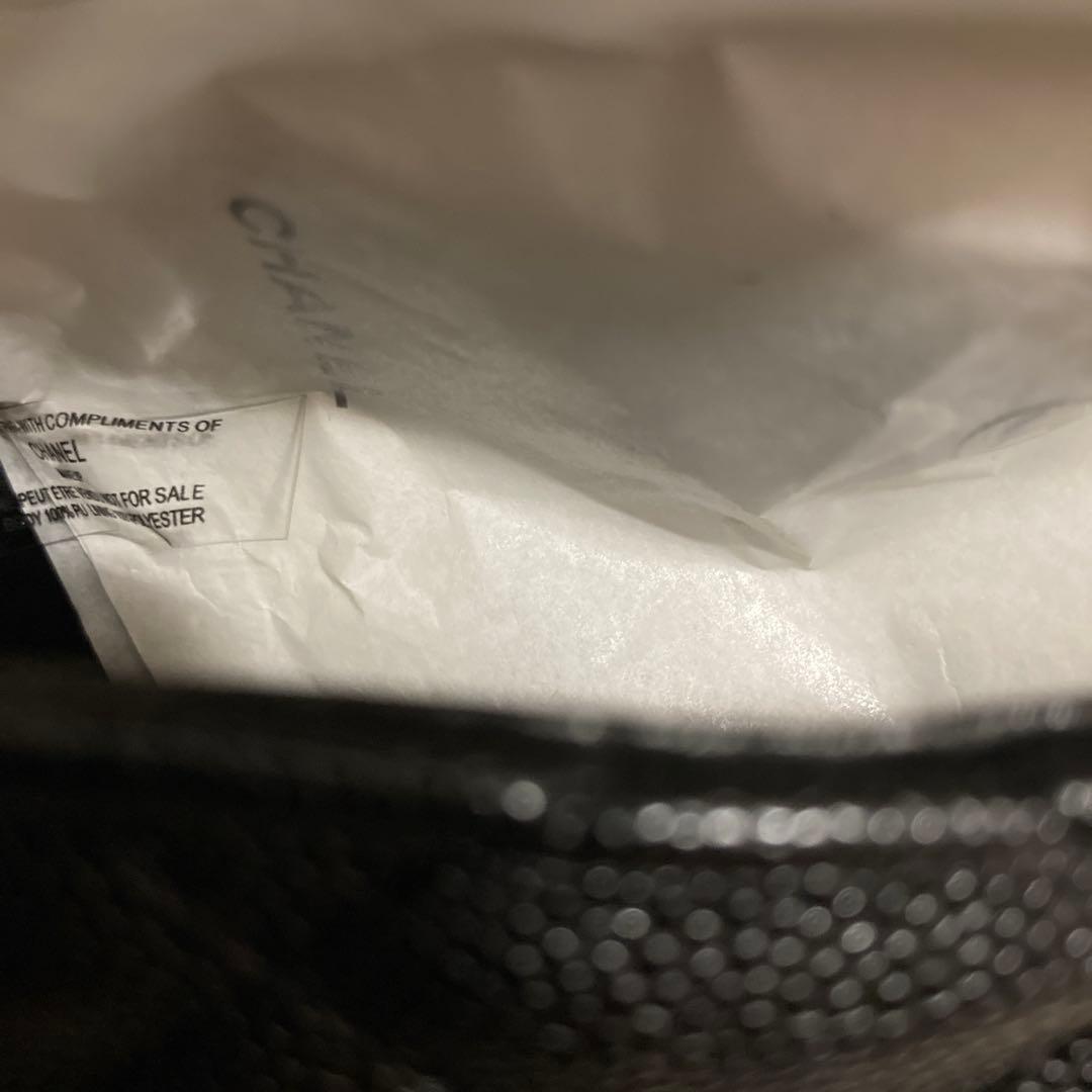 CHANEL ハンドルショルダーバッグ ブラック