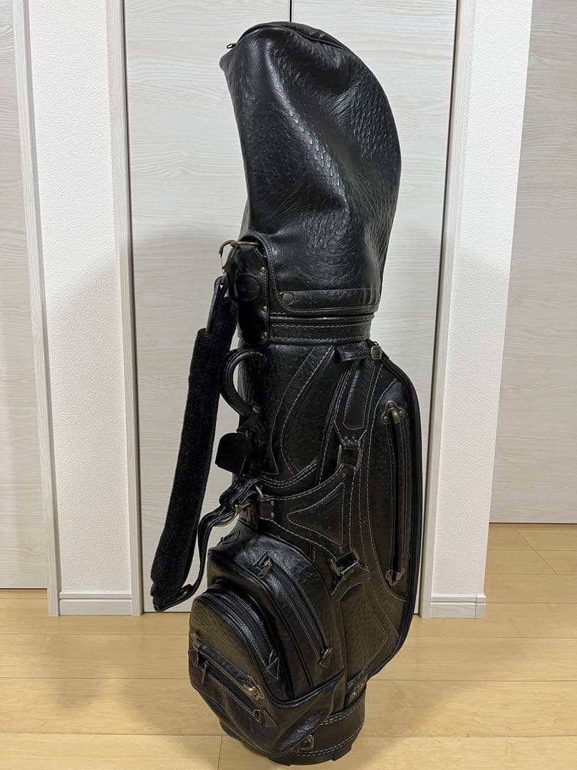 【未使用・超希少】YAMAHA / ヤマハ キャディバッグ オーストリッチ風