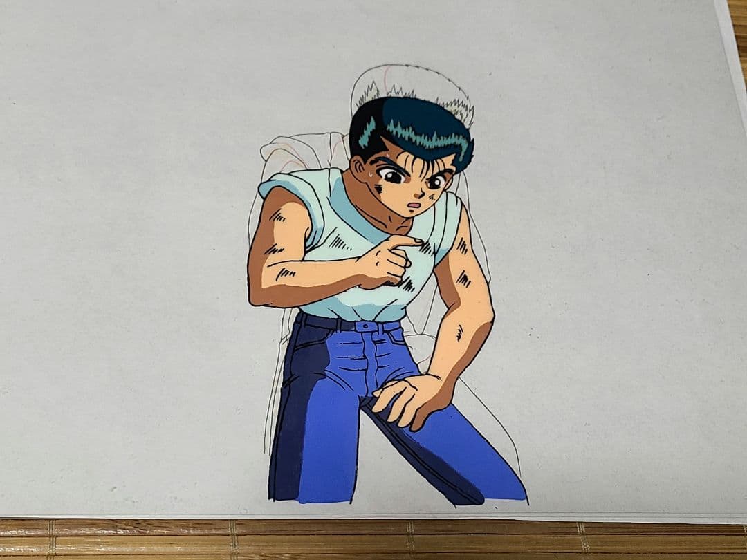 幽☆遊☆白書 セル画 浦飯幽助 Yu Yu Hakusho 冨樫義博