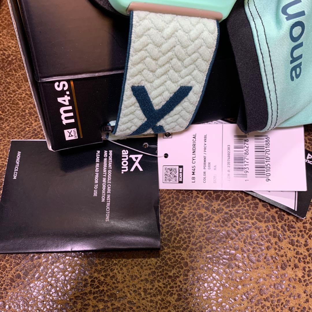BURTON ANON M4S ローブリッジフィット ゴーグル フェイスマスク