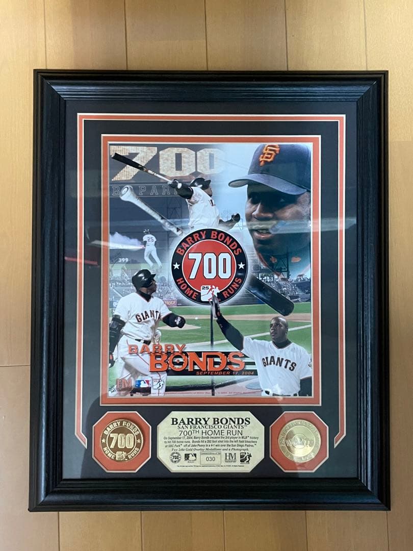 BarryBonds バリー・ボンズ 700個限定 シリアルナンバー入り 激レア