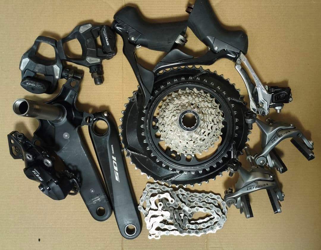 R7000 コンポセット, リムブレーキ用