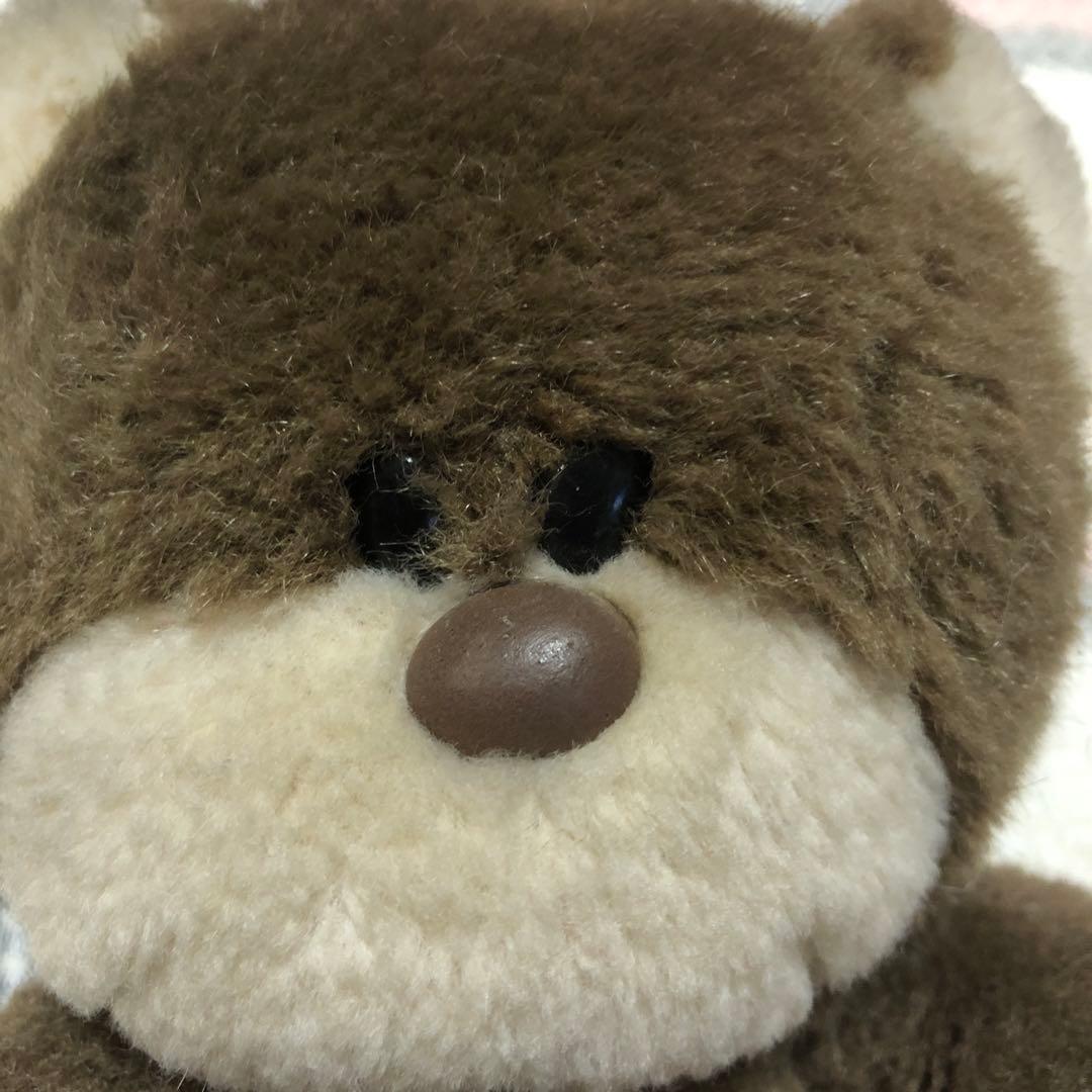 昭和レトロ　ヴィンテージ オオイケ　クマ　ぬいぐるみ　中古品