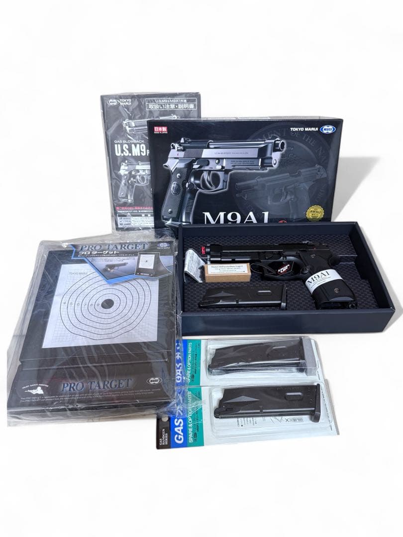 東京マルイ　M9A1 ガスブローバック 美品 スペアマガジン2個付き