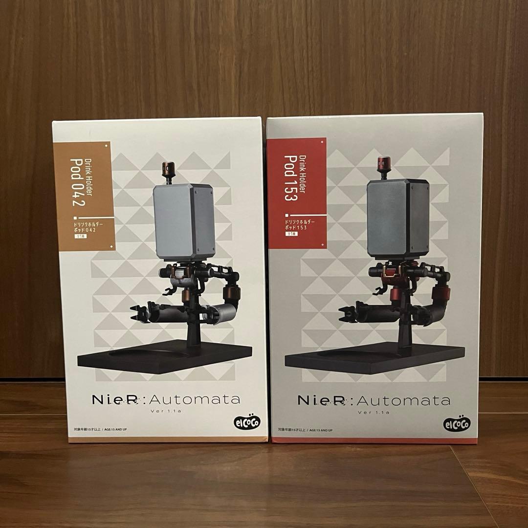 NieR:Automata ドリンクホルダー Pod 042 & 153 セット