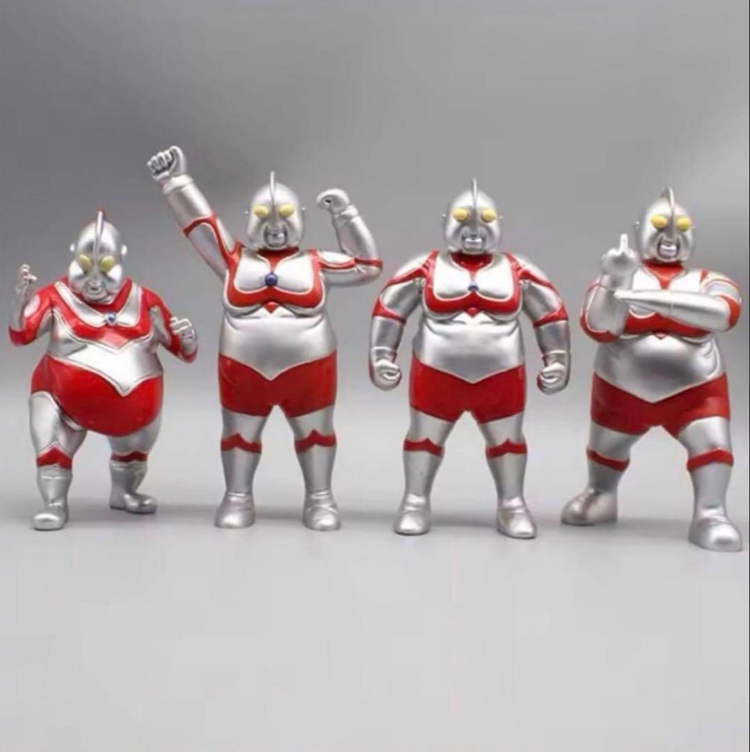 ウルトラマン デブトラマン 4体セット