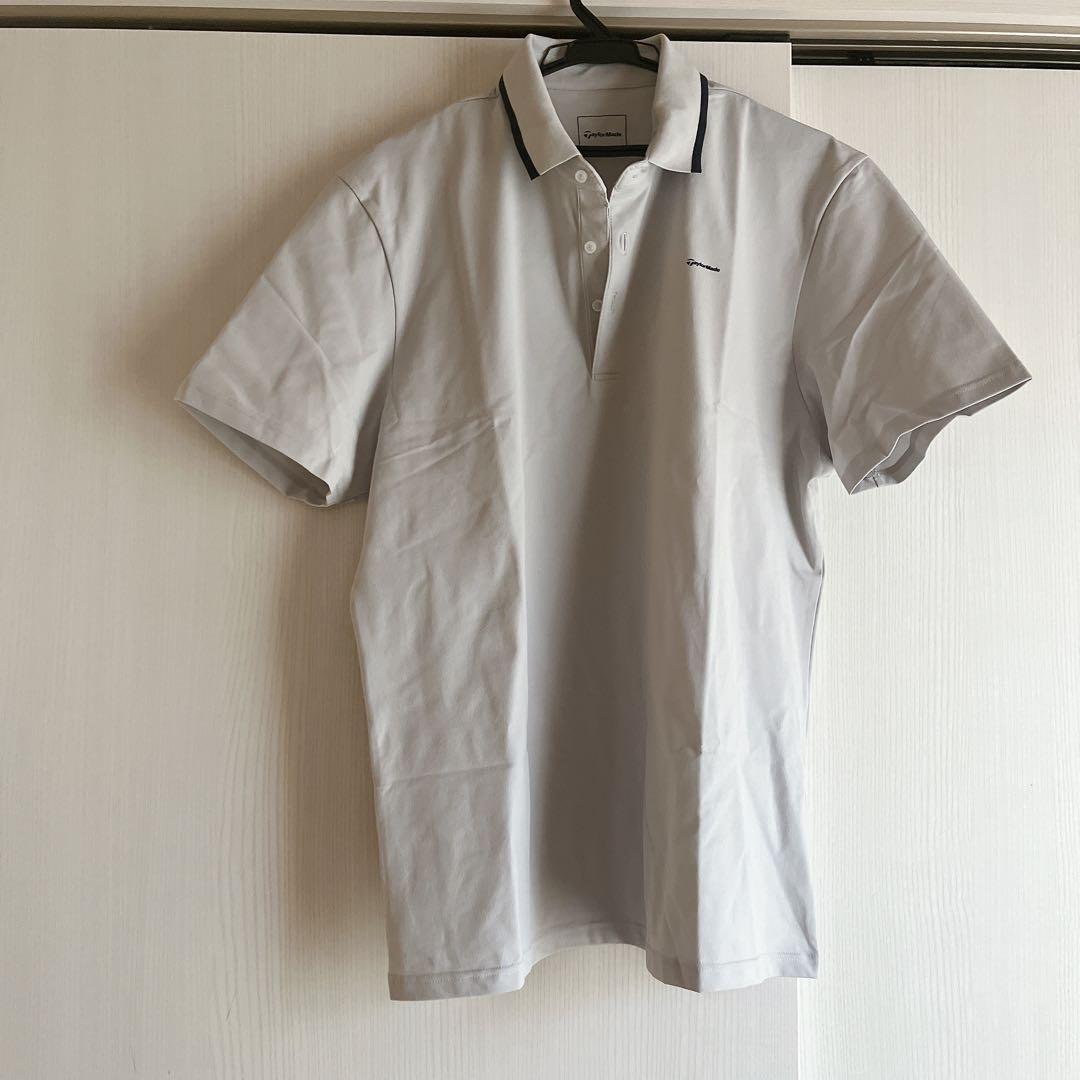 TaylorMade ポロシャツ XO ライトグレー　ゴルフ