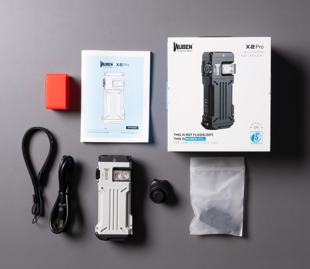 WUBEN X2 Pro 【UV version 】赤いディフューザー付き