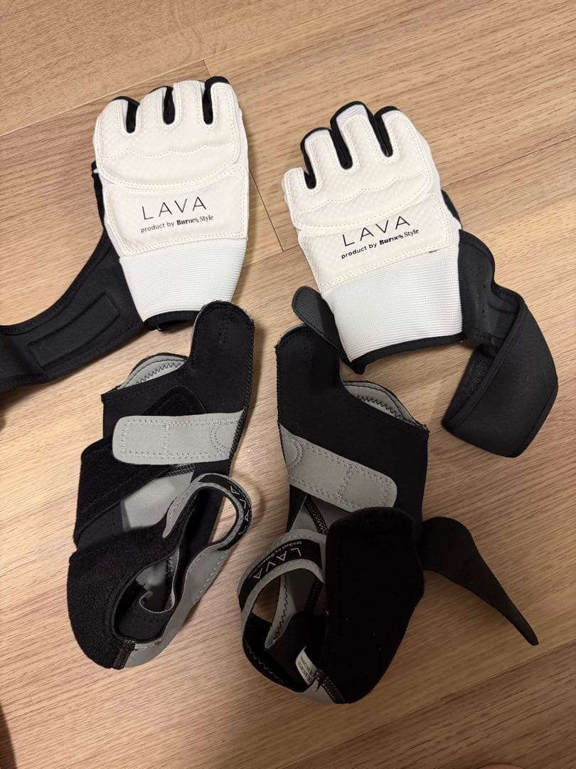 LAVA キックボクシング グローブ&シューズ　2点セット