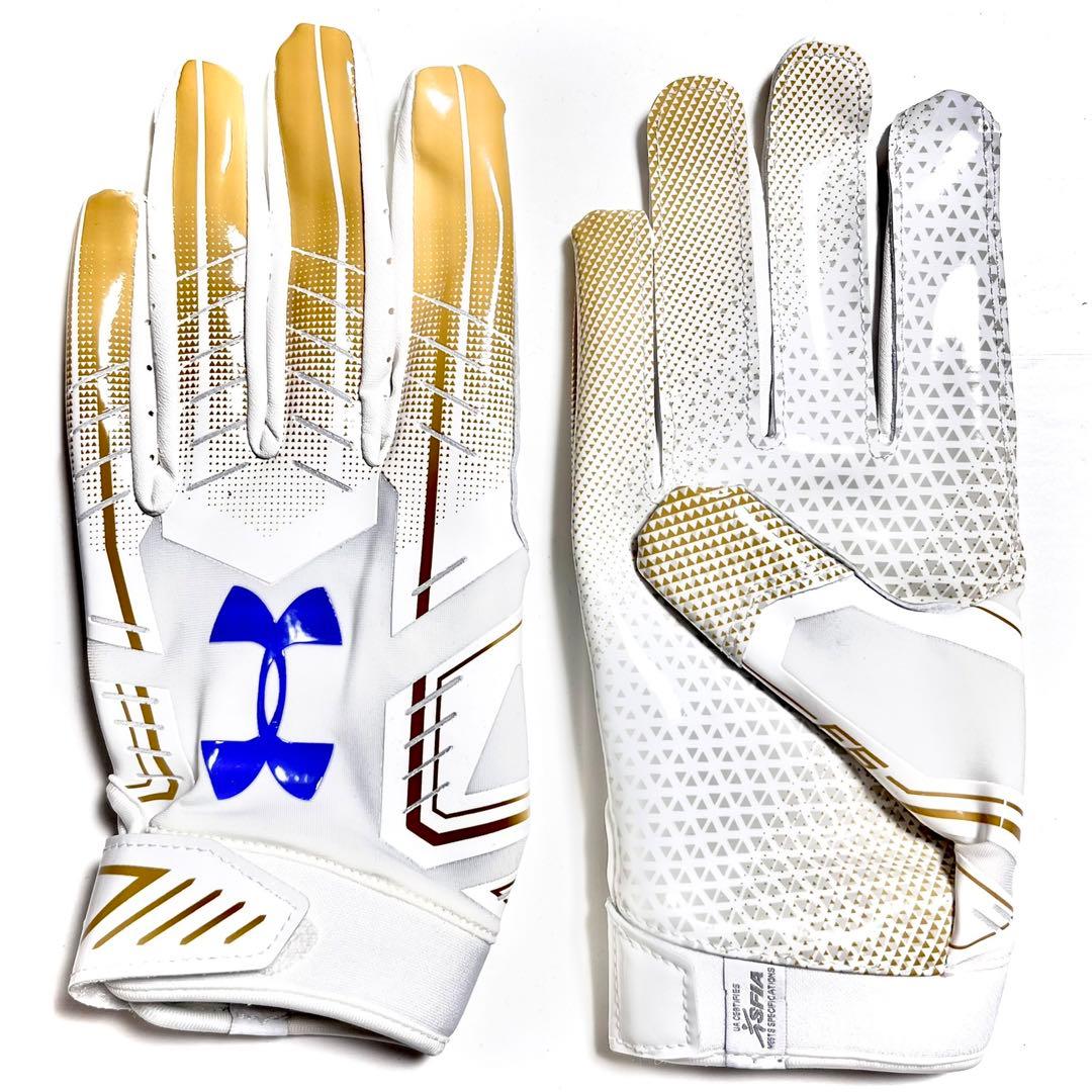 UA F6 UCLA限定モデル アメフト グローブ LGサイズ【新品】