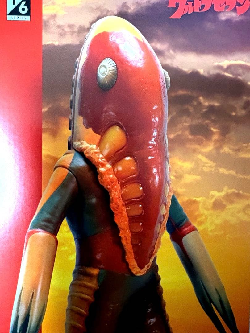 1/6特撮シリーズ 幻覚宇宙人メトロン星人 夕日の決戦イメージ Ver.