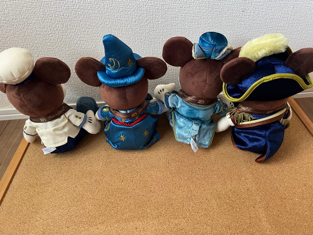 ディズニー　シー　20周年　ぬいぐるみ　セット