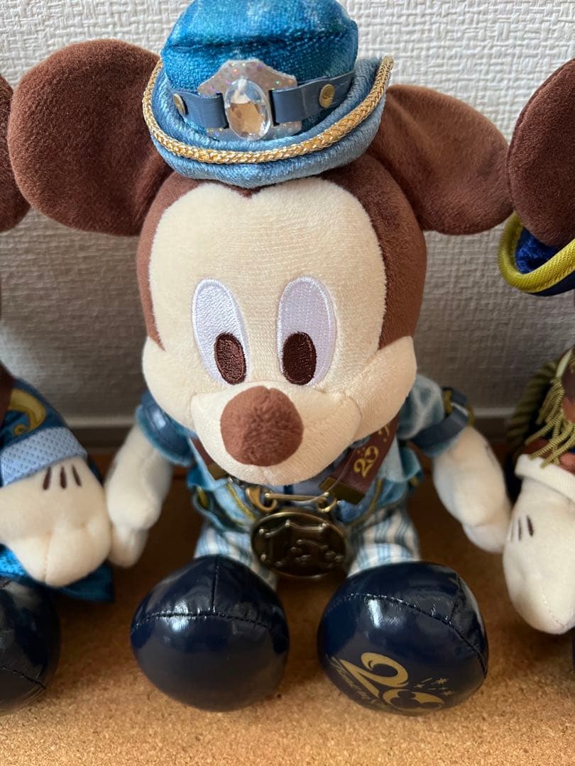ディズニー　シー　20周年　ぬいぐるみ　セット