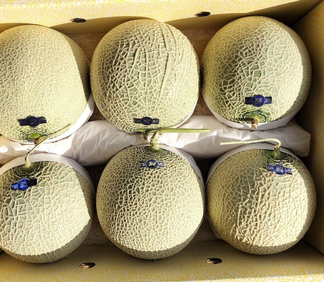 桃*ん様 ☆高知産　訳あり温室マスクメロン　６玉　９，０ｋｇ　家庭用　北海道沖縄