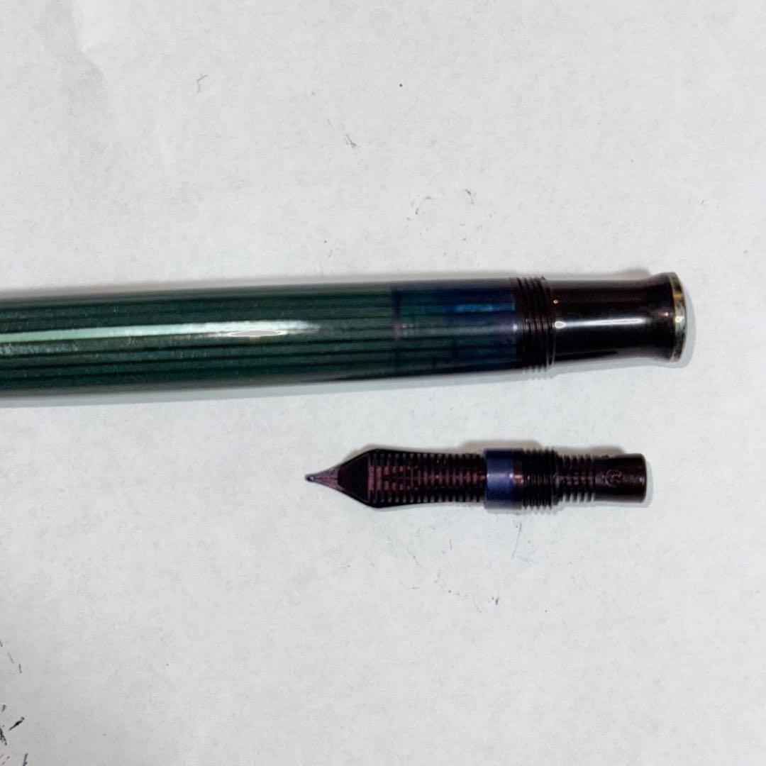 PERIKAN ペリカンM800スーベレーンペン先18KFニブキャップ式万年筆