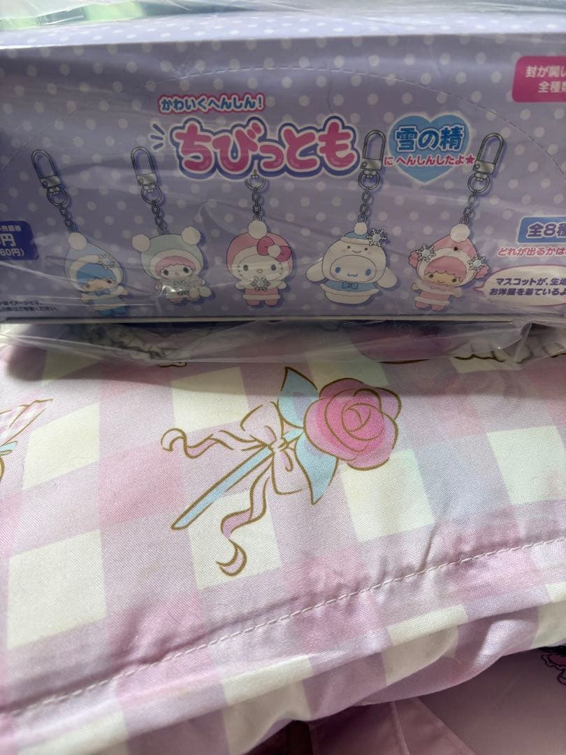 ちびっとも 雪の精 キーホルダー 全8種類 コンプリートBOX